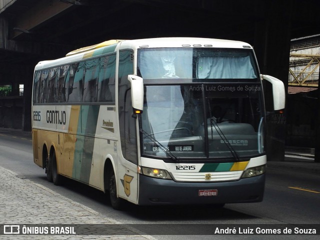 Empresa Gontijo de Transportes 12215 na cidade de Rio de Janeiro, Rio de Janeiro, Brasil, por André Luiz Gomes de Souza. ID da foto: 6739803.