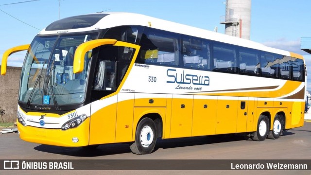 Sulserra Transportes e Turismo 330 na cidade de Cascavel, Paraná, Brasil, por Leonardo Weizemann. Número da foto: #6741631.