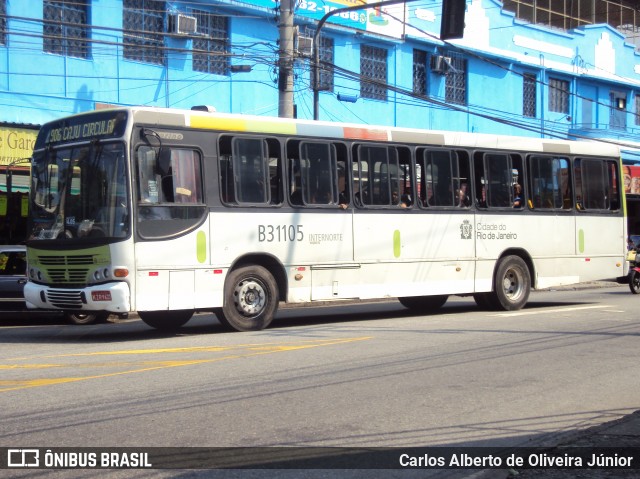 Viação VG B31105 na cidade de Rio de Janeiro, Rio de Janeiro, Brasil, por Carlos Alberto de Oliveira Júnior. ID da foto: 6742097.