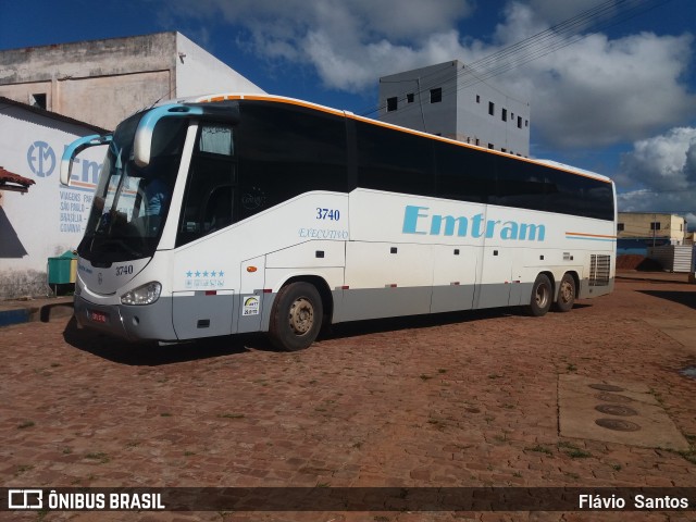 Emtram 3740 na cidade de Barra da Estiva, Bahia, Brasil, por Flávio  Santos. Número da foto: #6741795.