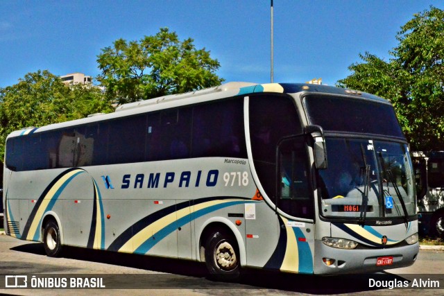Viação Sampaio 9718 na cidade de Mogi das Cruzes, São Paulo, Brasil, por Douglas Alvim. Número da foto: #6740762.