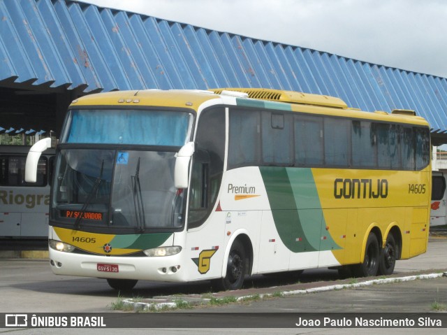 Empresa Gontijo de Transportes 14605 na cidade de Natal, Rio Grande do Norte, Brasil, por Joao Paulo Nascimento Silva. ID da foto: 6740684.