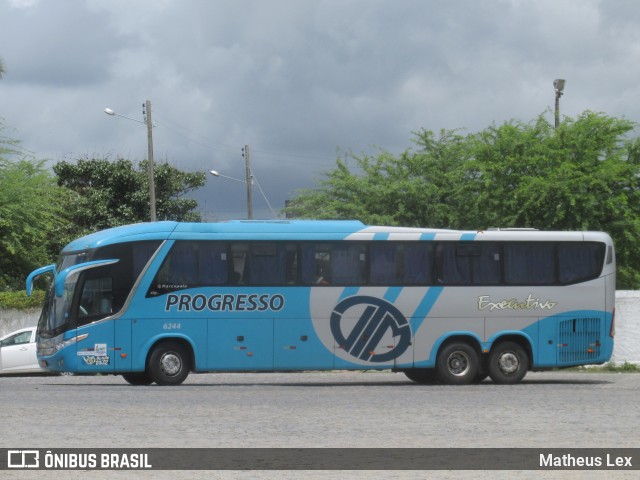 Auto Viação Progresso 6244 na cidade de Caruaru, Pernambuco, Brasil, por Matheus Lex. ID da foto: 6741436.