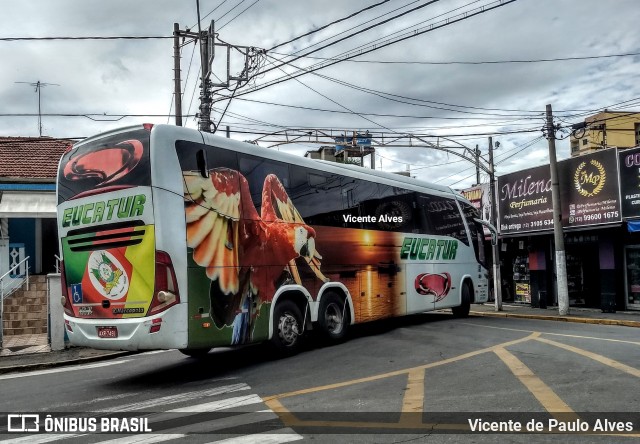 Eucatur - Empresa União Cascavel de Transportes e Turismo 4942 na cidade de Aparecida, São Paulo, Brasil, por Vicente de Paulo Alves. ID da foto: 6742340.