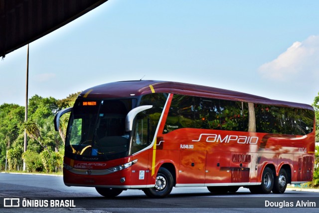 Viação Sampaio 4104 na cidade de Taubaté, São Paulo, Brasil, por Douglas Alvim. Número da foto: #6740830.