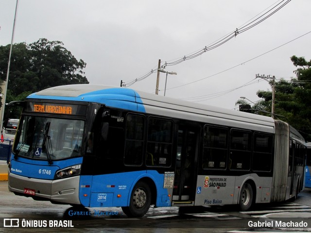 Viação Cidade Dutra 6 1746 na cidade de São Paulo, São Paulo, Brasil, por Gabriel Machado. ID da foto: 6742016.