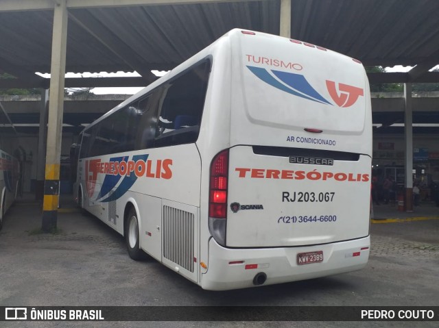 Viação Teresópolis RJ 203 067 na cidade de Teresópolis, Rio de Janeiro, Brasil, por PEDRO COUTO. Número da foto: #6741497.