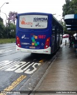 SBC Trans 1607 na cidade de São Bernardo do Campo, São Paulo, Brasil, por Andre Santos de Moraes. Número da foto: #:id.
