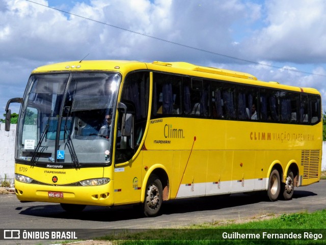 Viação Itapemirim 8709 na cidade de Teresina, Piauí, Brasil, por Guilherme Fernandes Rêgo. Número da foto: #6743129.