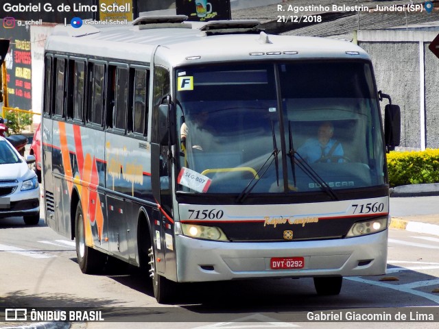 Rápido Campinas 71560 na cidade de Jundiaí, São Paulo, Brasil, por Gabriel Giacomin de Lima. ID da foto: 6744502.