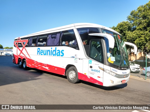 Empresa Reunidas Paulista de Transportes 144904 na cidade de Araçatuba, São Paulo, Brasil, por Carlos Vinicius Estevão Menezes. Número da foto: #6744924.