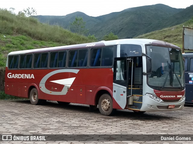 Expresso Gardenia 3680 na cidade de Ouro Preto, Minas Gerais, Brasil, por Daniel Gomes. Número da foto: #6743110.
