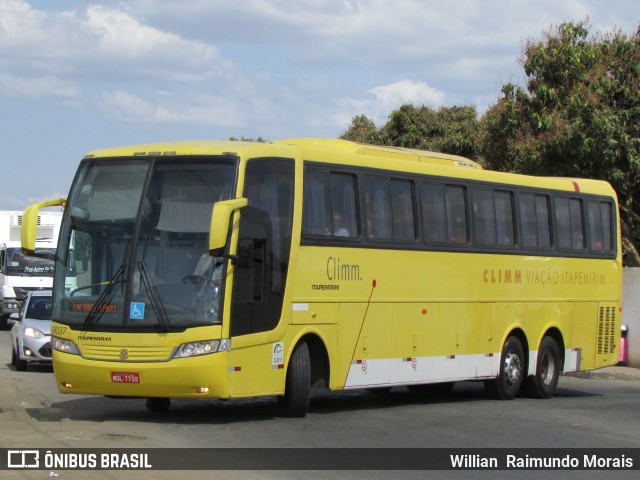 Viação Itapemirim 9037 na cidade de Vitória da Conquista, Bahia, Brasil, por Willian Raimundo Morais. ID da foto: 6745496.