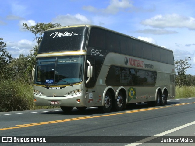 Mateus Turismo 1000 na cidade de Curvelo, Minas Gerais, Brasil, por Josimar Vieira. ID da foto: 6745836.