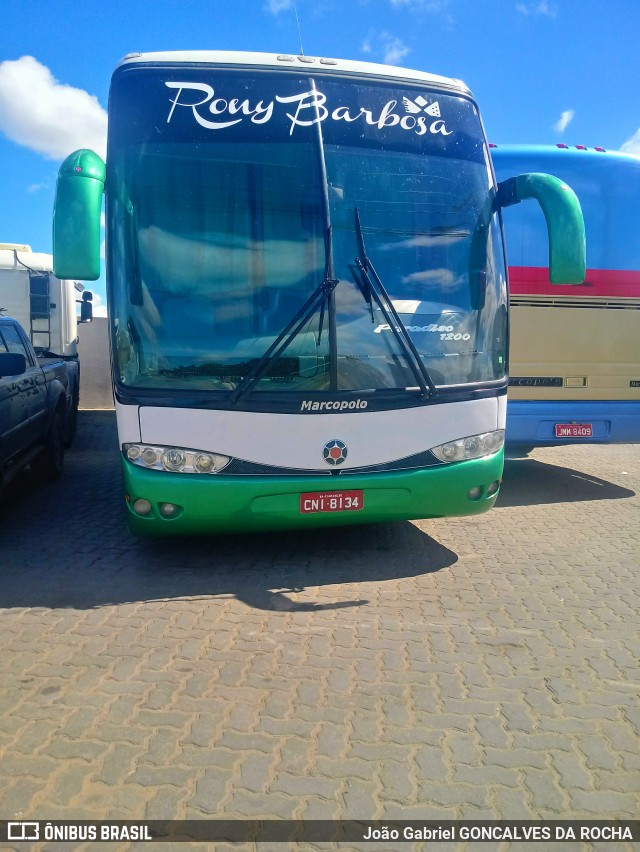 Ônibus Particulares 8134 na cidade de Vitória da Conquista, Bahia, Brasil, por João Gabriel Gonçalves da Rocha. ID da foto: 6746649.