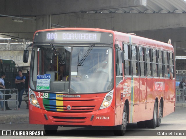 Borborema Imperial Transportes 328 na cidade de Recife, Pernambuco, Brasil, por Gabriel Lima. ID da foto: 6746232.