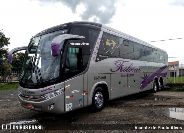 Frilocar Viagem e Turismo RJ:894.005 na cidade de Aparecida, São Paulo, Brasil, por Vicente de Paulo Alves. Número da foto: #6747615.