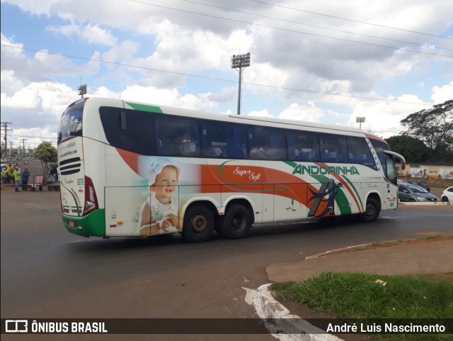 Empresa de Transportes Andorinha 6078 na cidade de Taguatinga, Distrito Federal, Brasil, por André Luis Nascimento . ID da foto: 6746276.