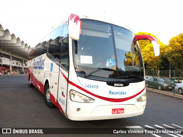 Empresa Reunidas Paulista de Transportes 145408 na cidade de Araçatuba, São Paulo, Brasil, por Carlos Vinicius Estevão Menezes. ID da foto: 6745023.