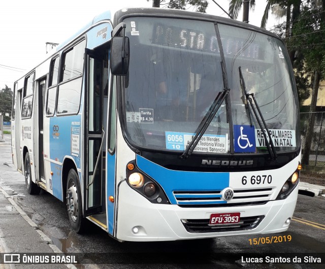 Transwolff Transportes e Turismo 6 6970 na cidade de São Paulo, São Paulo, Brasil, por Lucas Santos da Silva. ID da foto: 6746753.