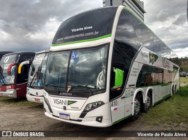 Visani Turismo 410 na cidade de Aparecida, São Paulo, Brasil, por Vicente de Paulo Alves. Número da foto: #6745789.