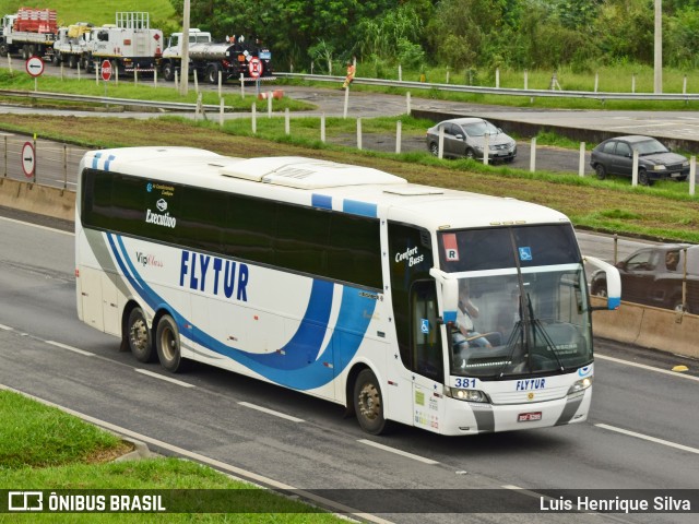 Fly Tur Viagens e Fretamentos 381 na cidade de Aparecida, São Paulo, Brasil, por Luis Henrique Silva. ID da foto: 6747761.