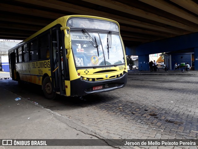 Viação Sul Fluminense 1206 na cidade de Volta Redonda, Rio de Janeiro, Brasil, por Jerson de Mello Peixoto Pereira. ID da foto: 6747595.