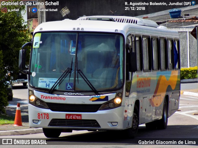 Transmimo 8178 na cidade de Jundiaí, São Paulo, Brasil, por Gabriel Giacomin de Lima. ID da foto: 6747115.