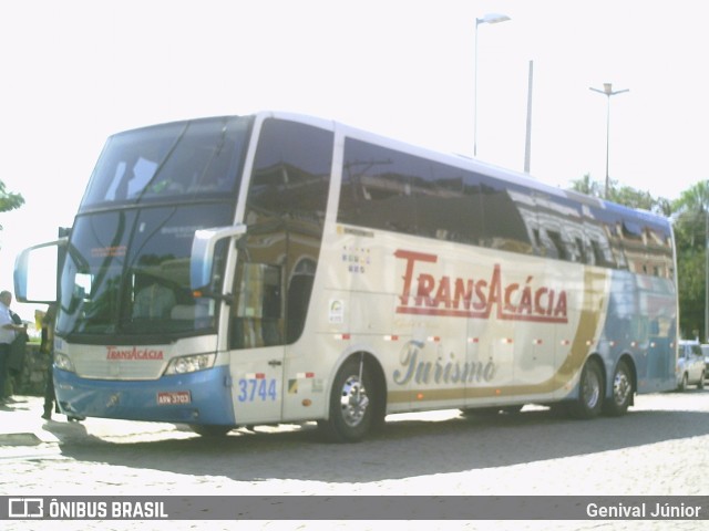 TransAcácia Turismo 3744 na cidade de Corumbá, Mato Grosso do Sul, Brasil, por Genival Júnior. Número da foto: #6746892.