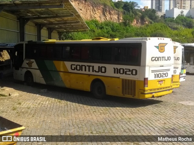 Empresa Gontijo de Transportes 11020 na cidade de Belo Horizonte, Minas Gerais, Brasil, por Matheus Rocha. ID da foto: 6747617.