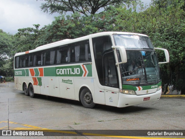 Empresa Gontijo de Transportes 21070 na cidade de São Paulo, São Paulo, Brasil, por Gabriel Brunhara. ID da foto: 6748470.