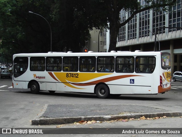 Expresso Pégaso 87412 na cidade de Rio de Janeiro, Rio de Janeiro, Brasil, por André Luiz Gomes de Souza. ID da foto: 6749459.