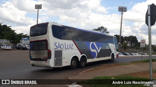 Viação São Luiz 3225 na cidade de Taguatinga, Distrito Federal, Brasil, por André Luis Nascimento . ID da foto: 6748349.