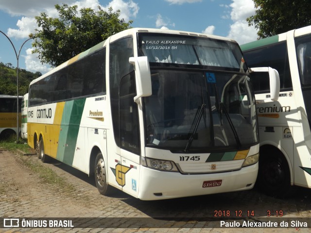 Empresa Gontijo de Transportes 11745 na cidade de Belo Horizonte, Minas Gerais, Brasil, por Paulo Alexandre da Silva. ID da foto: 6749741.