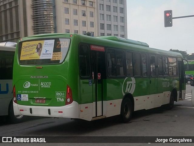 Tijuquinha - Auto Viação Tijuca A50031 na cidade de Rio de Janeiro, Rio de Janeiro, Brasil, por Jorge Gonçalves. ID da foto: 6748398.