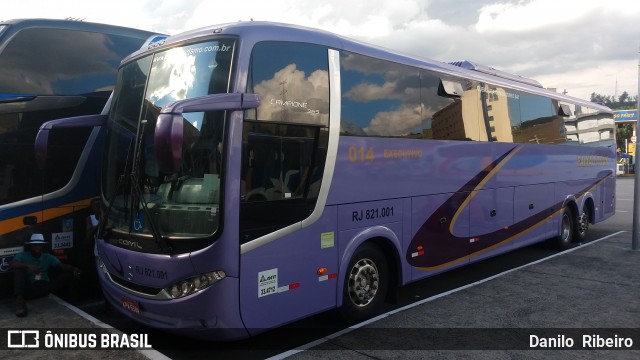 Paixão Tour RJ 821.001 na cidade de Aparecida, São Paulo, Brasil, por Danilo  Ribeiro. Número da foto: #6747856.