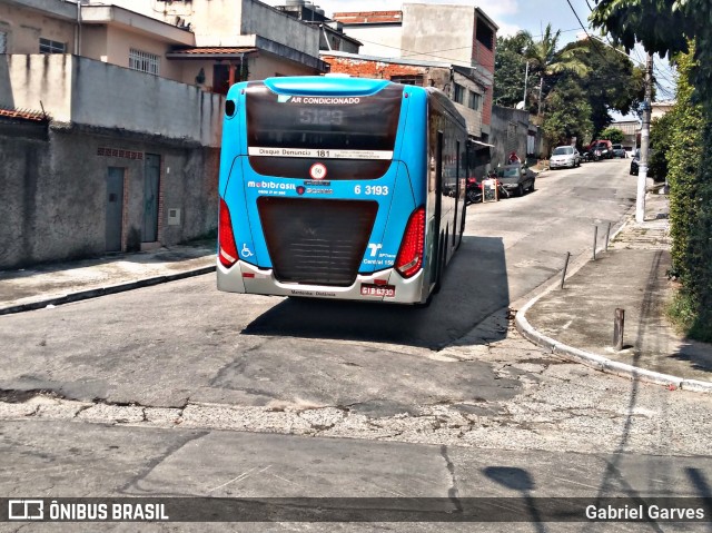 Viação Paratodos > São Jorge > Metropolitana São Paulo > Mobibrasil 6 3193 na cidade de São Paulo, São Paulo, Brasil, por Gabriel Garves. Número da foto: #6749202.