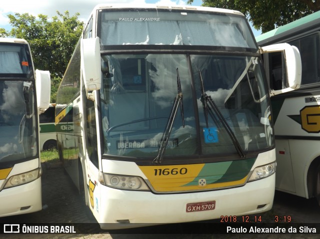 Empresa Gontijo de Transportes 11660 na cidade de Belo Horizonte, Minas Gerais, Brasil, por Paulo Alexandre da Silva. ID da foto: 6749763.