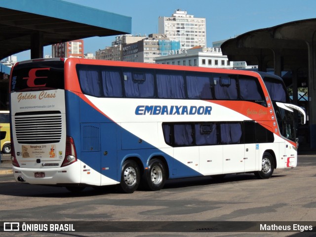 Expresso Embaixador 501 na cidade de Porto Alegre, Rio Grande do Sul, Brasil, por Matheus Etges. Número da foto: #6749568.