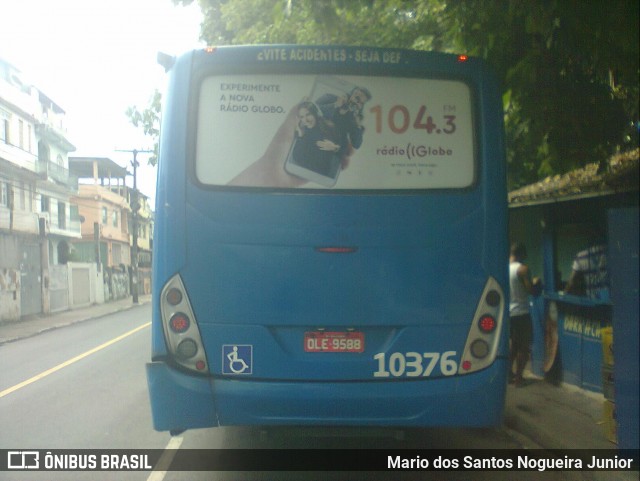 Concessionária Salvador Norte - CSN Transportes 10376 na cidade de Salvador, Bahia, Brasil, por Mario dos Santos Nogueira Junior. ID da foto: 6751885.