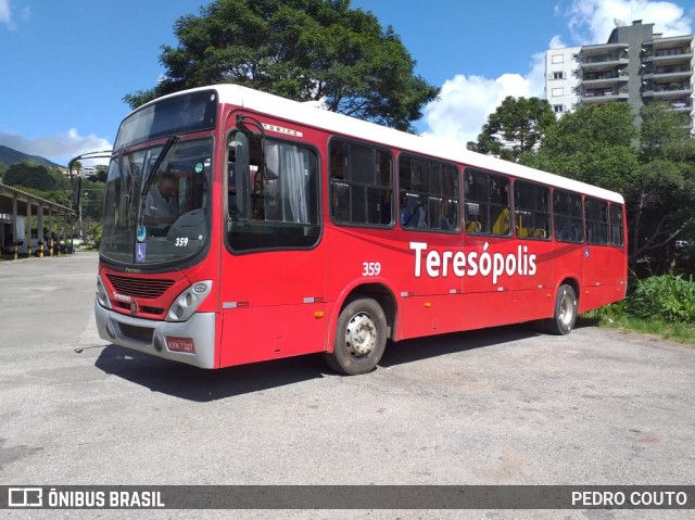 Viação Dedo de Deus 359 na cidade de Teresópolis, Rio de Janeiro, Brasil, por PEDRO COUTO. ID da foto: 6752396.