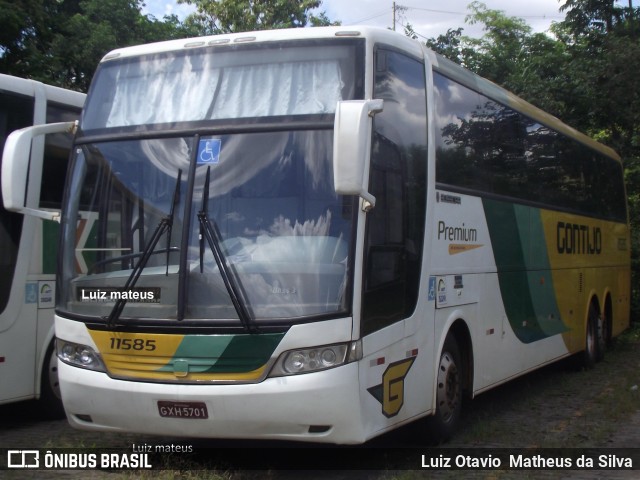 Empresa Gontijo de Transportes 11585 na cidade de Belo Horizonte, Minas Gerais, Brasil, por Luiz Otavio Matheus da Silva. ID da foto: 6751461.