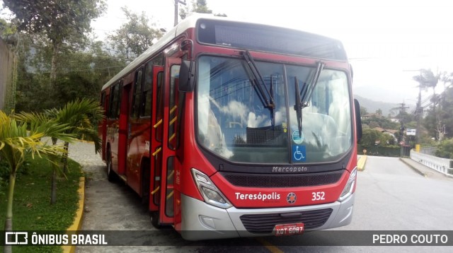 Viação Dedo de Deus 352 na cidade de Teresópolis, Rio de Janeiro, Brasil, por PEDRO COUTO. Número da foto: #6751148.