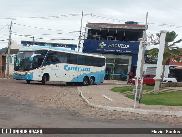 Emtram 4890 na cidade de Barra da Estiva, Bahia, Brasil, por Flávio  Santos. Número da foto: #6750912.