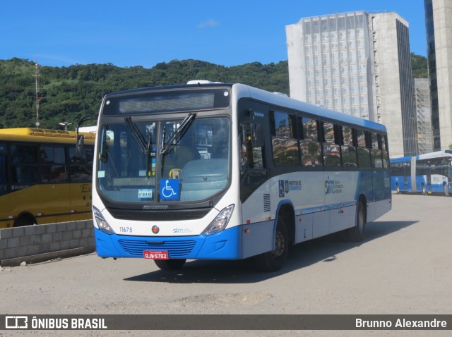 Canasvieiras Transportes 11675 na cidade de Florianópolis, Santa Catarina, Brasil, por Brunno Alexandre. ID da foto: 6750381.