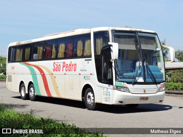 Expresso São Pedro 2350 na cidade de Santa Maria, Rio Grande do Sul, Brasil, por Matheus Etges. ID da foto: 6754031.