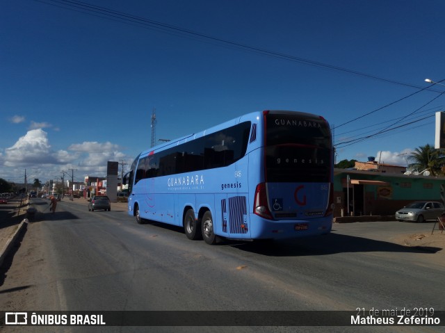 Expresso Guanabara 846 na cidade de Irecê, Bahia, Brasil, por Matheus Zeferino. ID da foto: 6753124.