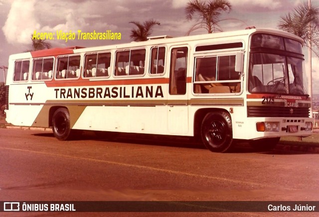Transbrasiliana Transportes e Turismo 2179 na cidade de Goiânia, Goiás, Brasil, por Carlos Júnior. Número da foto: #6754496.