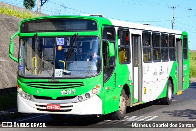 VB Transportes e Turismo 3217 na cidade de Campinas, São Paulo, Brasil, por Matheus Gabriel dos Santos. ID da foto: 6753711.