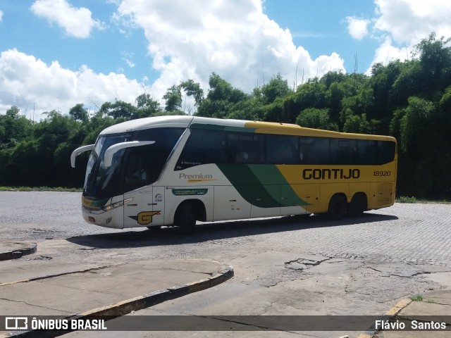 Empresa Gontijo de Transportes 18920 na cidade de Cruz das Almas, Bahia, Brasil, por Flávio  Santos. Número da foto: #6753224.